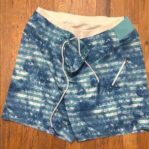 Lululemon el current lined swim shorts